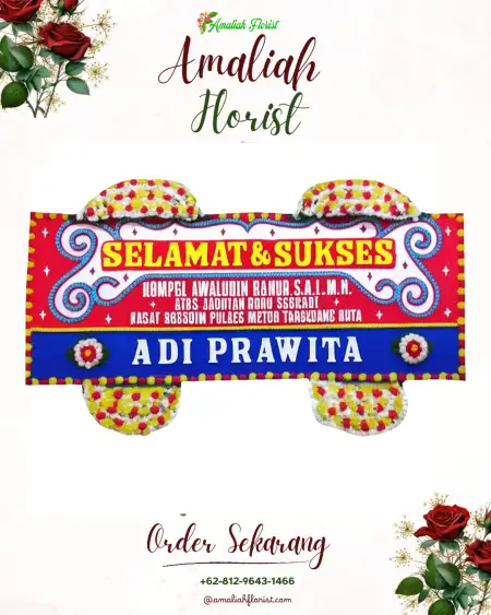 Papan Bunga Ucapan Selamat Akad Nikah Bogor
