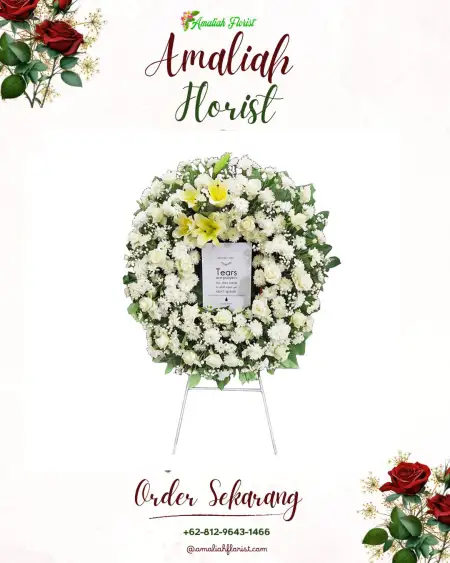 Krans Bunga Duka Akad Nikah Bogor